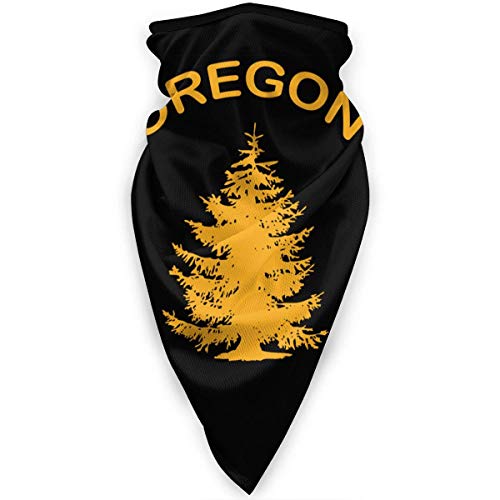 SGDSGSG Oregon Douglas Pine Tree Calentador de polaina de cuello A prueba de viento Bufanda Sports Pañuelo Sol UV viento Protección contra el polvo outdoor Running