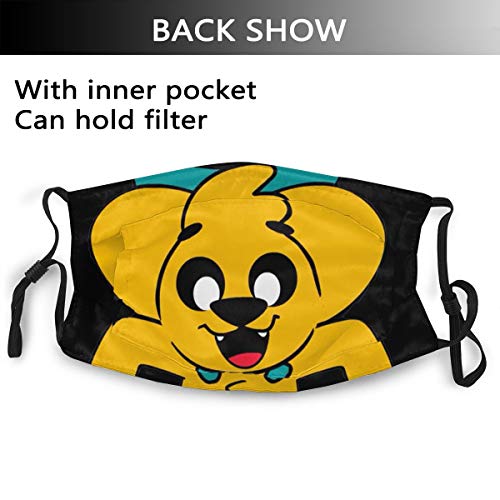 Shadidi Mikecra-Ck - Funda para máscara facial, lavable, polaina, pañuelo para pesca, unisex