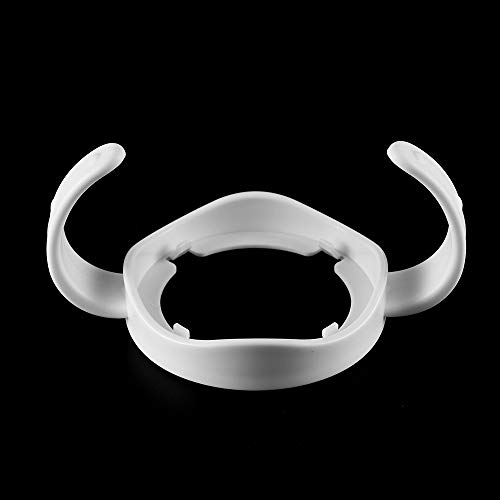 ShangSky - Soporte para biberón de bebé, soporte para biberones estándar de polipropileno, mango de plástico estándar, 5 piezas para Avent Natural Series blanco blanco Talla:5.6 cm