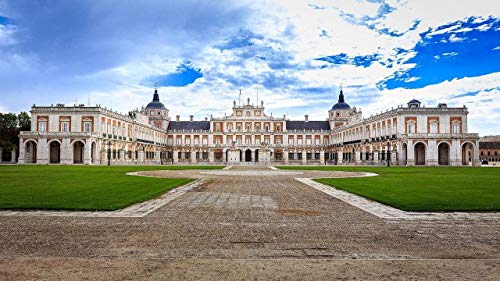 SHILIHOME Palacio Real De Aranjuez España Pintura por Números DIY Único