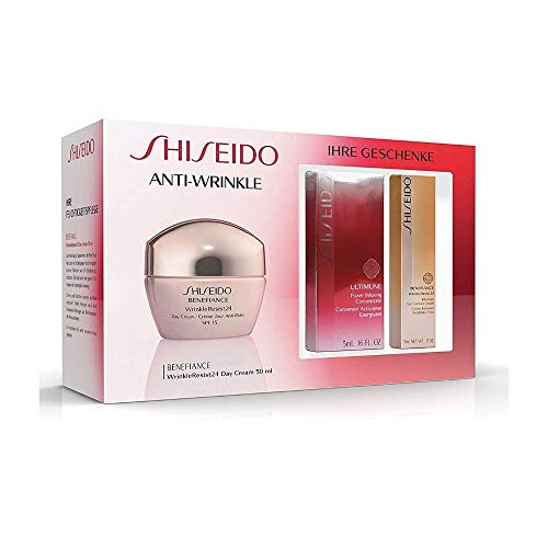 Shiseido 57624 Set Benefiance Resistente al Agua 24 Hs, 4 piezas