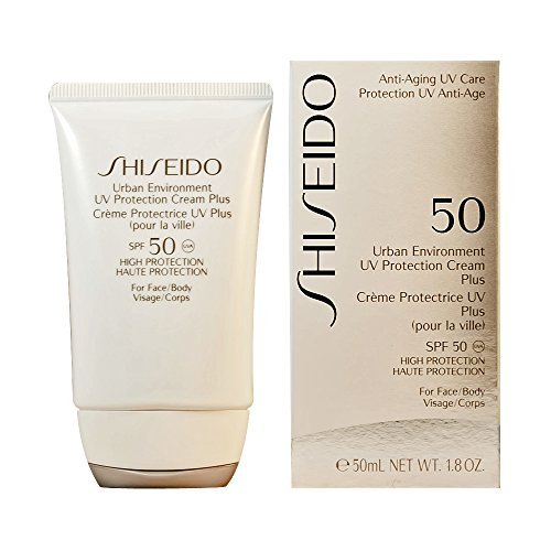 Shiseido Urban Environment Uv Protection Face and Body Cream for Unisex SPF 50, 1.8 Ounce by Shiseido