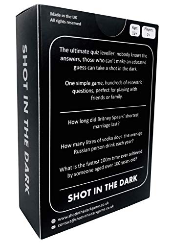 Shot in the Dark - Juego de preguntas «The Ultimate Unorthodox Quiz Game»