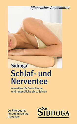 Sidroga Schlaf- und Nerventee, 20 pzas Bolsa de filtro