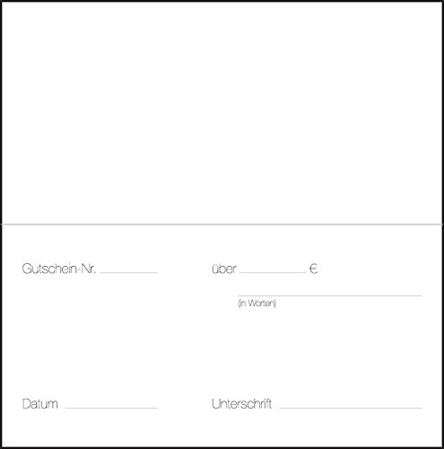 Sigel Favouri - Tarjeta de diseño para vales de descuento (10 unidades, con 10 sobres)