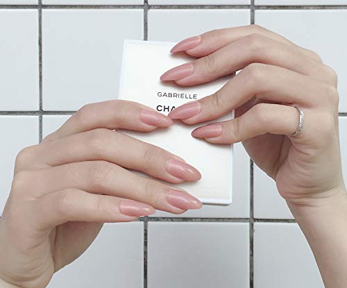 Simple Nude Stiletto Fake Nail Design para Girl Nails