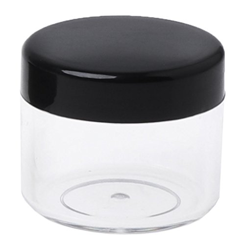 SimpleLife 20 g Frascos cosméticos cosméticos vacíos/Maquillaje Frasco Botella de Muestra Mini para cosméticos/Polvos/Maquillaje Mineral/Colorete/Base de Viaje útil, 38x33 mm