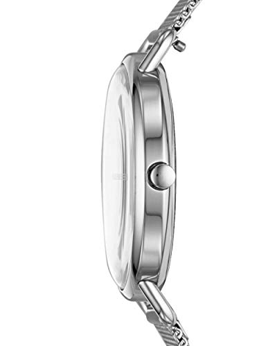 Skagen Reloj Analógico para Mujer de Cuarzo con Correa en Acero Inoxidable SKW2738