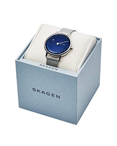 Skagen Reloj Analógico para Mujer de Cuarzo con Correa en Acero Inoxidable SKW2738