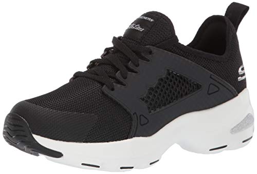 Skechers D'Lite Ultra-at The Top, Zapatillas para Mujer, Negro (Black White BKW), 38.5 EU