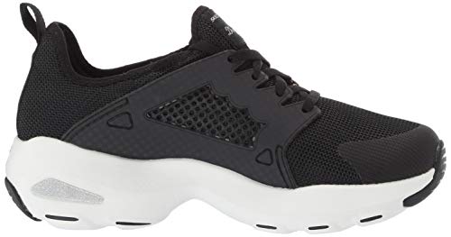 Skechers D'Lite Ultra-at The Top, Zapatillas para Mujer, Negro (Black White BKW), 38.5 EU