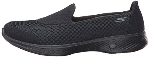 Skechers Go Walk 4 - Kindle, Zapatillas Mujer, Negro (Bbk), 39 EU