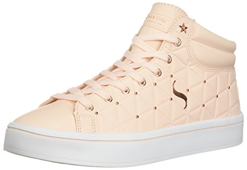 Skechers989 - Hi-Lite - Triangle De-Boss Mujer, Verde (Rosado Claro), 8 B(M) US