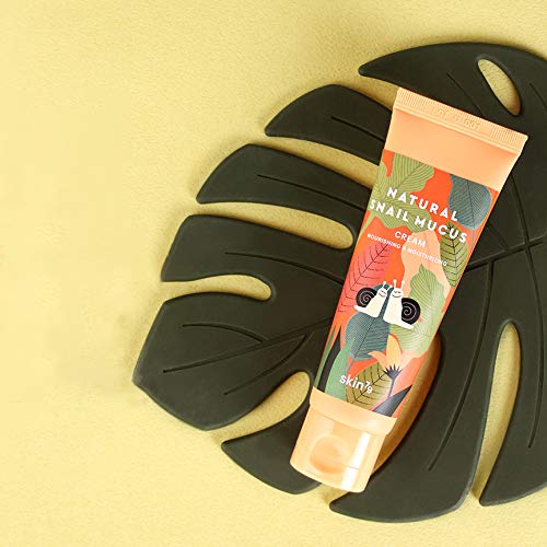 SKIN79 - Natural Snail Mucus Cream, Crema Facial Hidratante Antiarrugas, 75ml