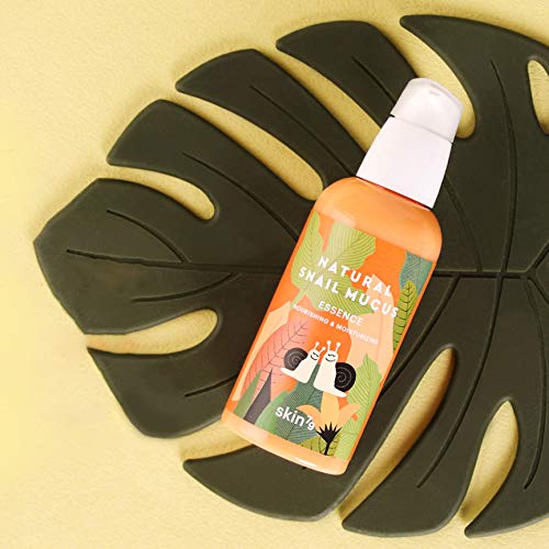 SKIN79 - Natural Snail Mucus Essence, Esencia Facial Hidratante Antiarrugas, 50ml