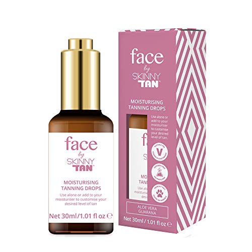 Skinny Tan Face by Skinny Tan - Gotas de aceite iluminador, 30 ml