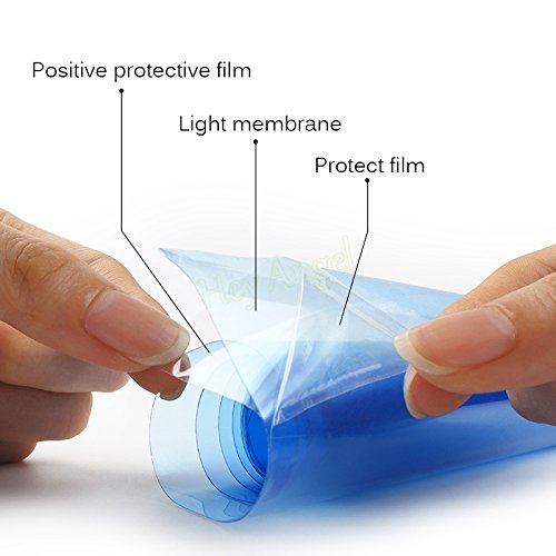 SKS Distribution® - Película de vinilo para faros delanteros de coche (100 x 30 cm), color rojo