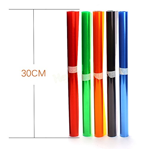 SKS Distribution® - Película de vinilo para faros delanteros de coche (100 x 30 cm), color rojo