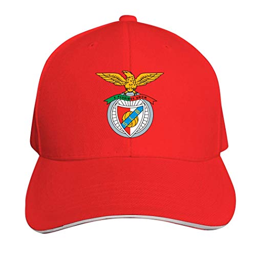 S.L. Benfica Casquette Gorra ajustable para camioneta, Hombre, color rojo, tamaño ONE_SIZE