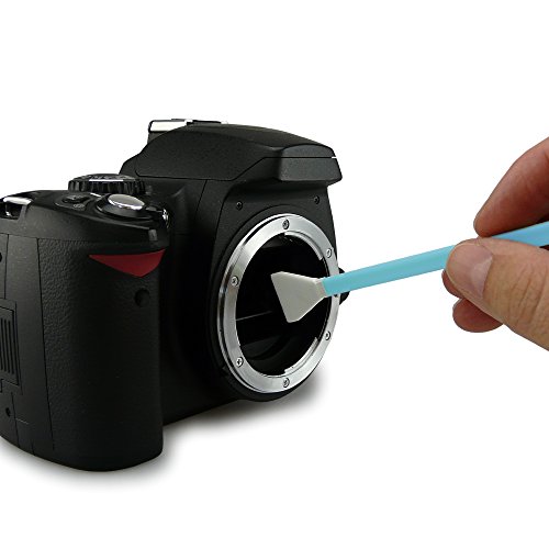 smardy - Kit de Limpieza Cámara Sensor Cleaner con 10x SensorClean Swab de Microfibra 16mm + SprayPen con 10ml Rogge® All Natural TFT/LCD/Sensor Cleaner - sustancias biológicas 100% (sin Alcohol)