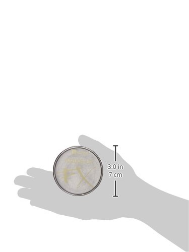 Smiffy's Make-Up Fx, pintura facial y corporal, color plata metalizado