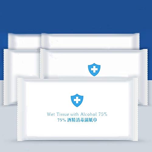 SNOWINSPRING DesinfeccióN Almohadillas AntiséPticas Esponjas de Alcohol Toallitas HúMedas Cuidado de la Limpieza de la Piel Caja de Pa？Uelos de Limpieza de Primeros Auxilios