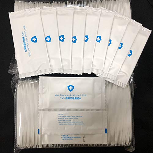 SNOWINSPRING DesinfeccióN Almohadillas AntiséPticas Esponjas de Alcohol Toallitas HúMedas Cuidado de la Limpieza de la Piel Caja de Pa？Uelos de Limpieza de Primeros Auxilios