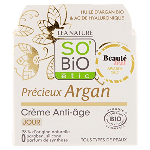 SO'BiO étic Précieux Argan Crème de Jour Anti-Age