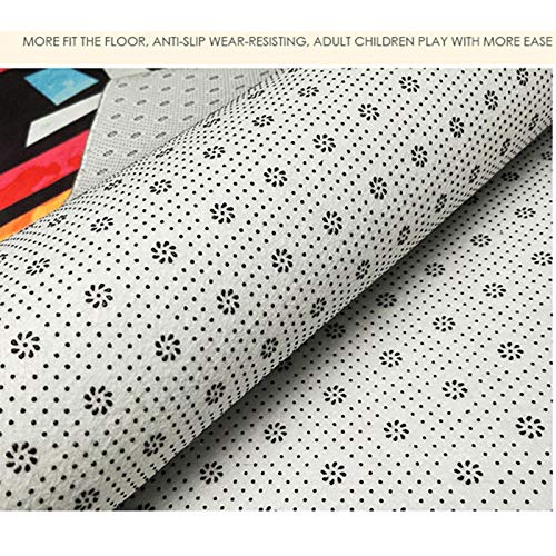 SODIAL Alfombrillas con Motivos de Peces Alfombras de Ba？O Alfombra de Entrada para el Hogar Alfombrilla de Entrada Dormitorio Absorbente Sala de Estar Alfombrillas de Cocina C