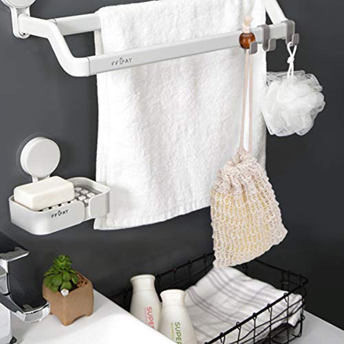 sokey 4 x Saquitos de Jabón Bio, Sisal Jabón Saquitos de Jabón, Natural Sisal Bolsa de Jabón, Ideal para restos de jabón & Jabón en una pieza, suave Peeling Massage, Jabón de restos de jabón