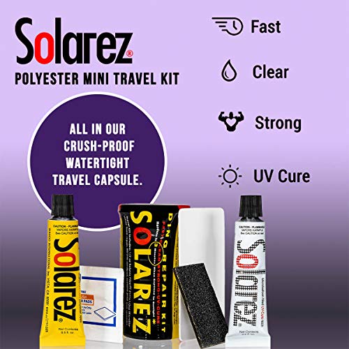 Solarez Kit de reparación de Viaje para Tabla de Surf