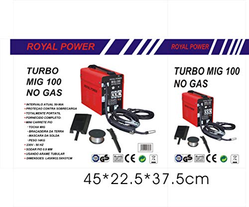 Soldadora MIG 100 Sin gas en Rebaja