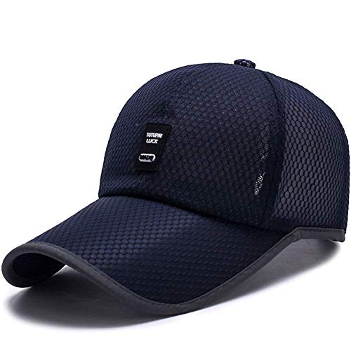 Sombrero de Verano de poliéster para Hombre, Gorra de Malla para Pesca, Gorra de béisbol para Mujer, Gorra de Camionero Snapback con Hueso de Golf para Mujer