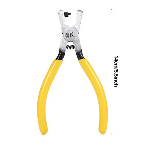 Sonew Reloj bandas puncher DIY correa aguja perforadora alicates reparación de cuero agujero perforador para silla tack relojes cinturón