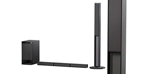 Sony HTRT4 - Barra de Sonido (5.1 Canales con Altavoces Traseros, 600 W, Bluetooth, NFC, Amplificador Digital S-Master, USB) Negro