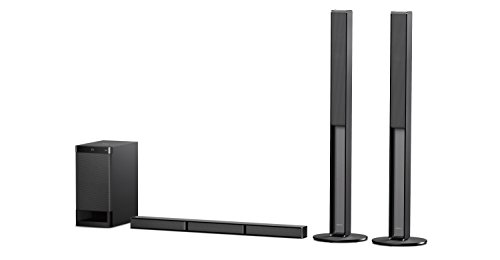 Sony HTRT4 - Barra de Sonido (5.1 Canales con Altavoces Traseros, 600 W, Bluetooth, NFC, Amplificador Digital S-Master, USB) Negro
