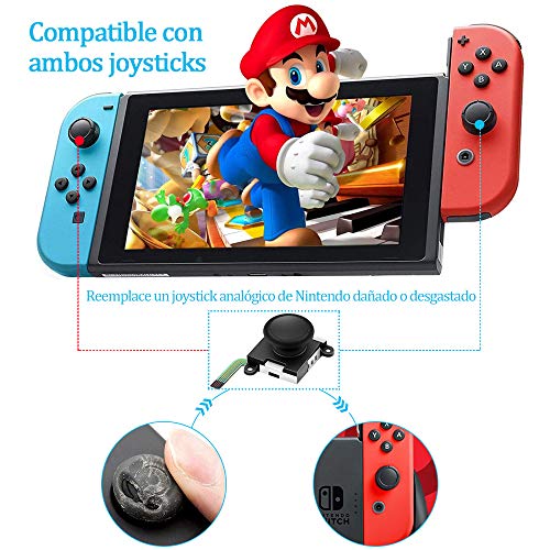 SOONAN Reemplazo de 3D Joystick Analógico Joysticks Analógicos para Nintendo Switch