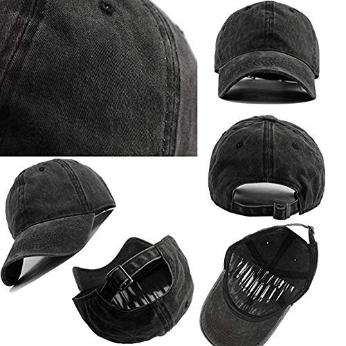 SOTTK Camisetas y Tops Hombre Polos y Camisas, Food Loving Egg Pizza UFO Men's Short Sleeve T Shirt & Washed Adjustable Baseball Cap Hat