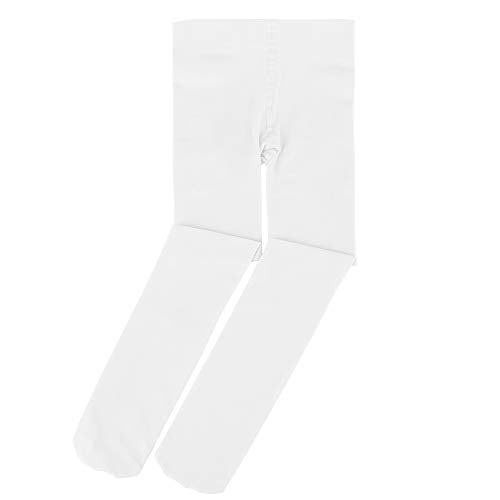 Soudittur Medias de Ballet Danza Para Niñas y Mujer 90 DEN en Blanco