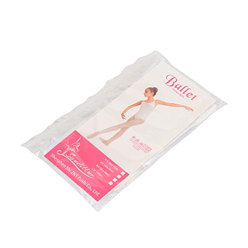 Soudittur Medias de Ballet Danza Para Niñas y Mujer 90 DEN en Blanco