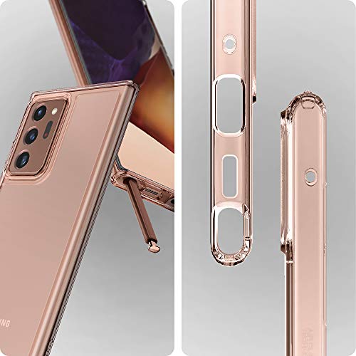 Spigen Funda Ultra Hybrid para Samsung Galaxy Note 20 Ultra (6.9 Pulgadas), Protección híbrida de la caída - Cristal Bronce