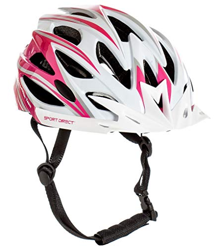 Sport Direct "Team Comp 24 Vent Casco de bicicleta para mujer rosa 55-58cm CE EN1078:2012 A1:2012