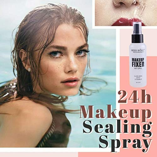 Spray fijador de maquillaje, spray fijador de larga duración, control de aceite, hidratante natural, spray fijador de maquillaje para rostro, efecto de larga duración,100ml Spray fijador de maquillaje