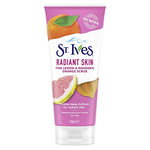St. Ives Even & Bright Pink Lemon & Orange Scrub, 150 ml