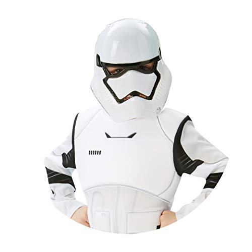 Star Wars - Disfraz de Villain Trooper Deluxe para niños, M (5/6 años) (Rubie's 62026-M)