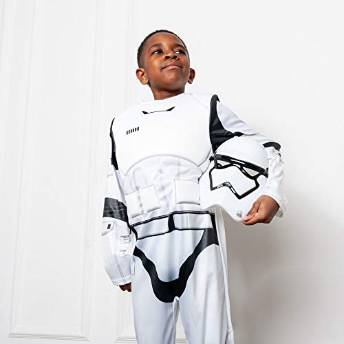 Star Wars - Disfraz de Villain Trooper Deluxe para niños, M (5/6 años) (Rubie's 62026-M)