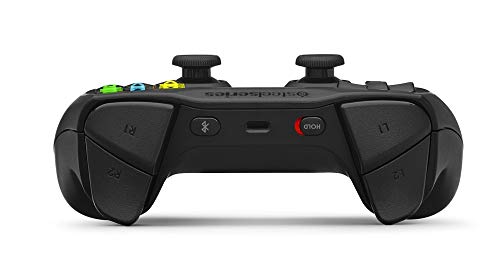 SteelSeries Nimbus - Controlador de Juegos inalámbrico, Bluetooth, 12 Botones, Recargable, (Apple TV/iOS/iPad/iPhone/iPod Touch/Mac), Color Negro