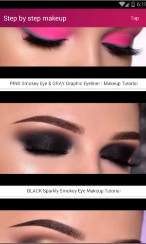 Step by step makeup video