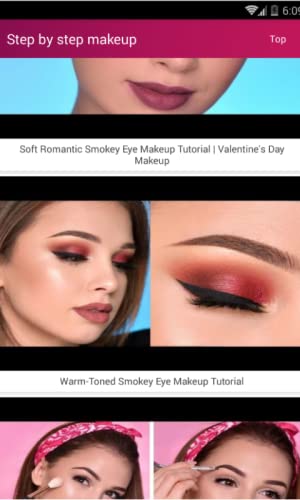 Step by step makeup video