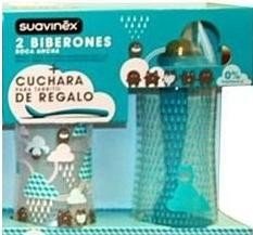 SUAVINEX - Pack 2 Biberones 270 ml y 360 ml